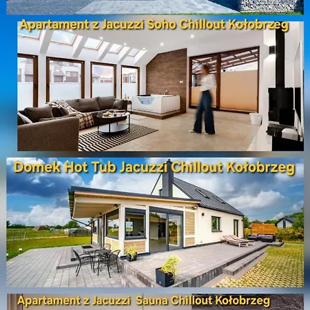 Z Jacuzzi&sauna Chillout * Kołobrzeg